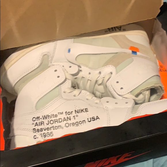 off white jordan 1 goat